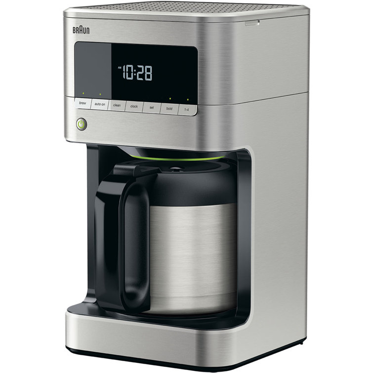 Braun KF7175 BrewSense Stainless Steel 10Cup Drip Coffee Maker with